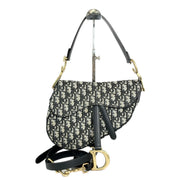 Dior Blue Saddle Bag with Strap